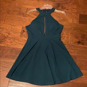nordstrom brand green dress